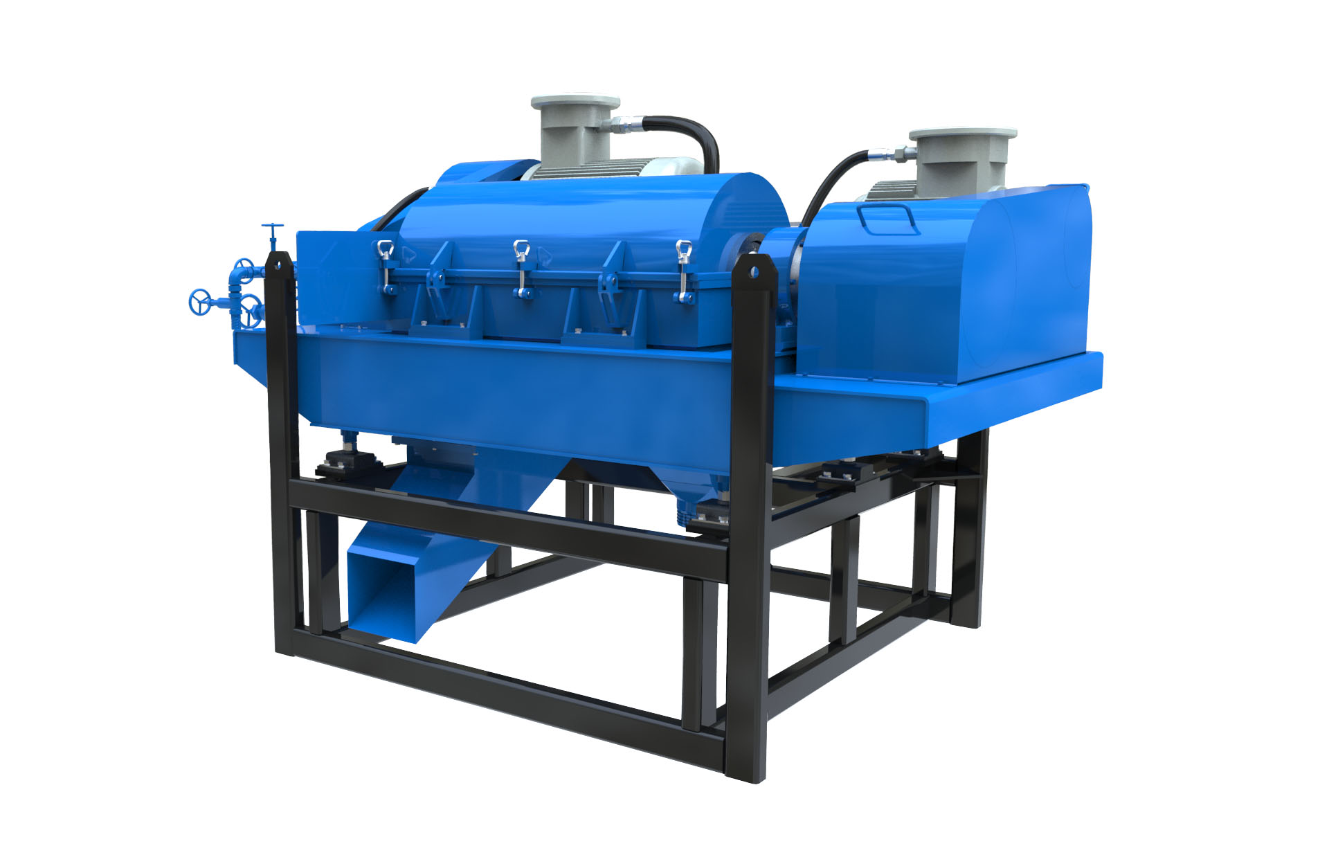 臥式螺旋卸料沉降離心機