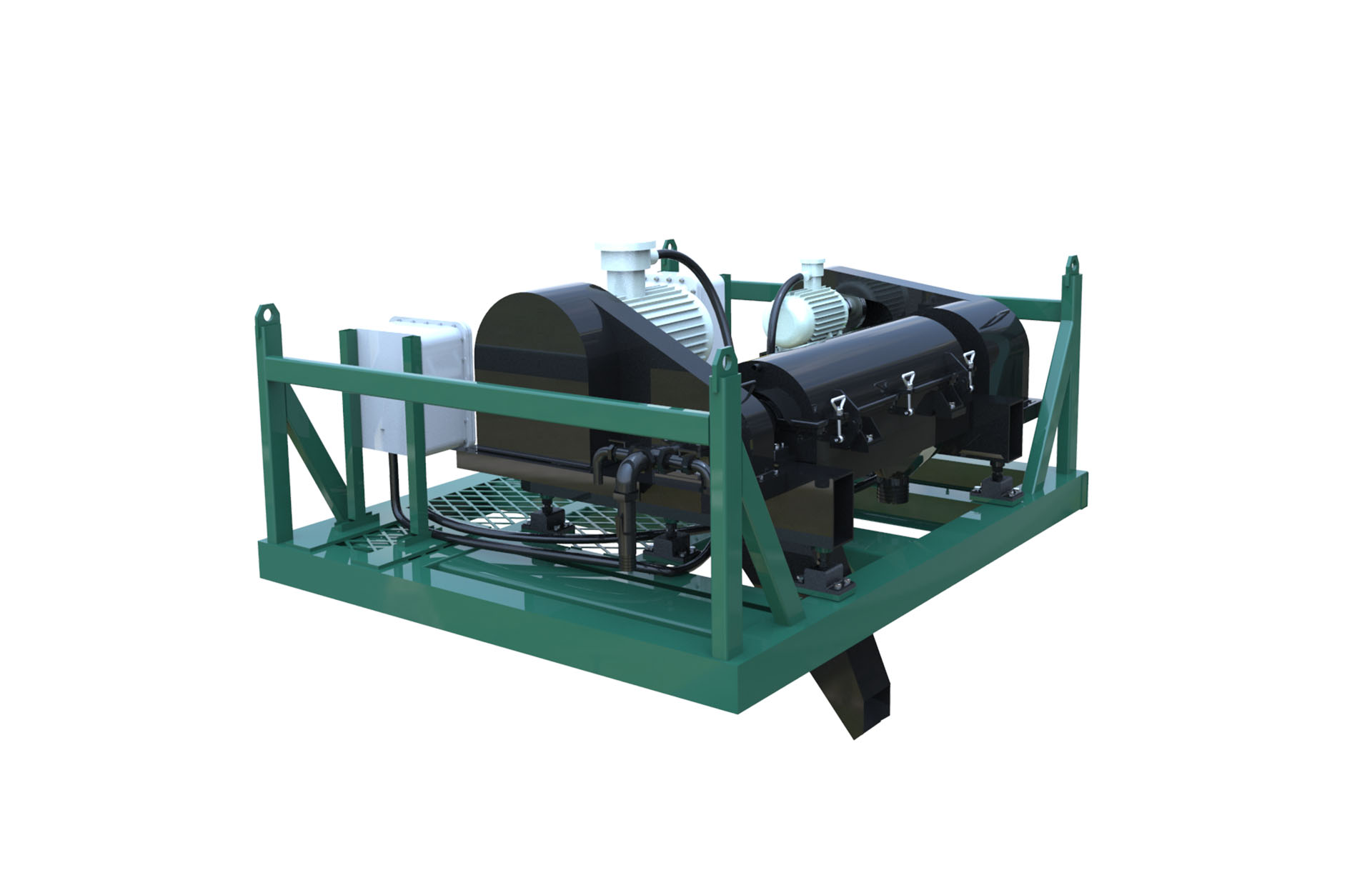 臥式螺旋卸料沉降離心機(jī)