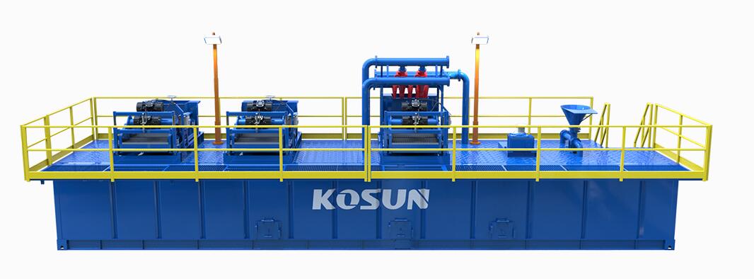 科迅用于凈化處理水平定向穿越過程中泥漿的非開挖泥漿回收系統(tǒng)