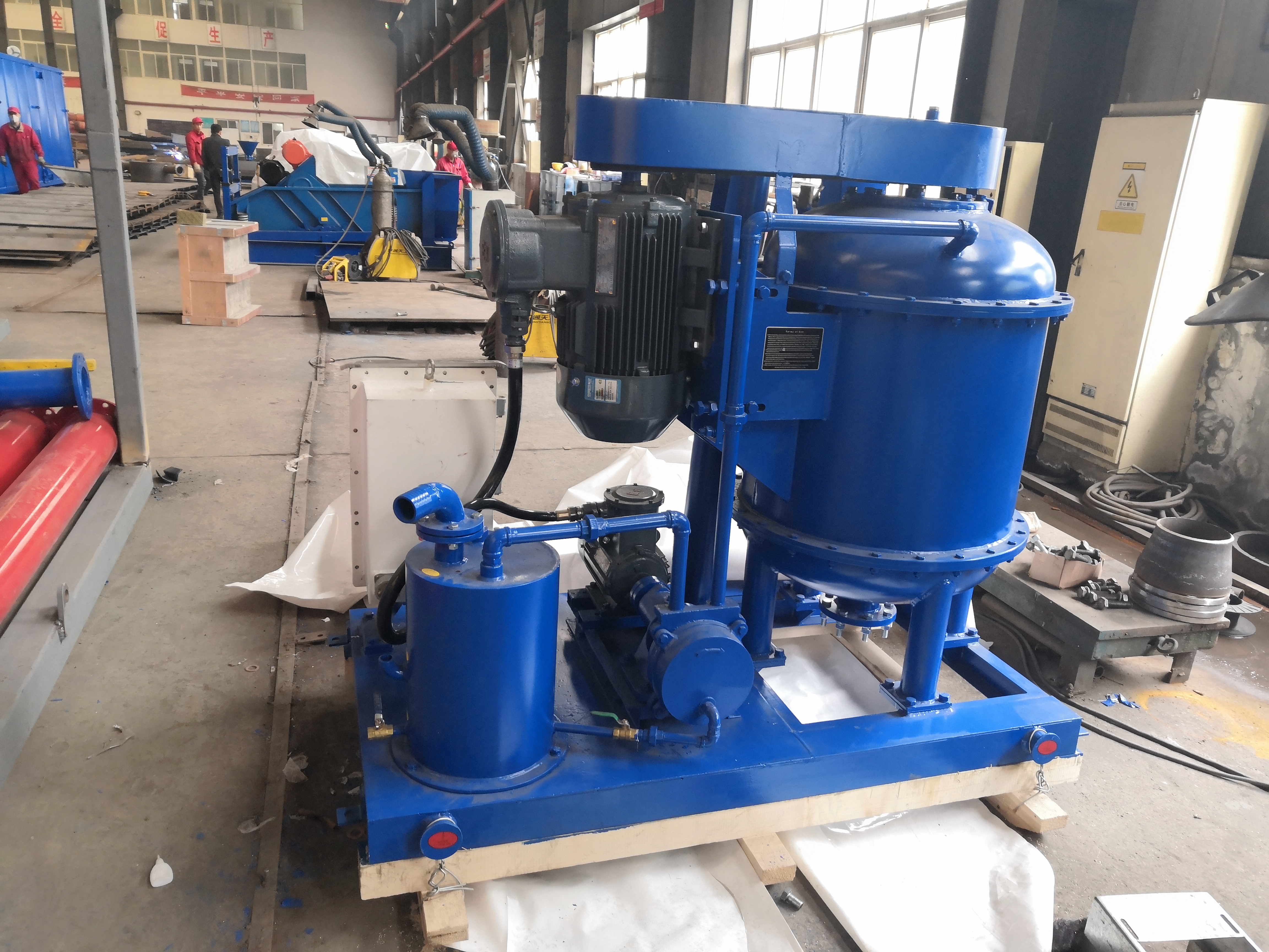 處理氣侵鉆井液的新型專用設(shè)備