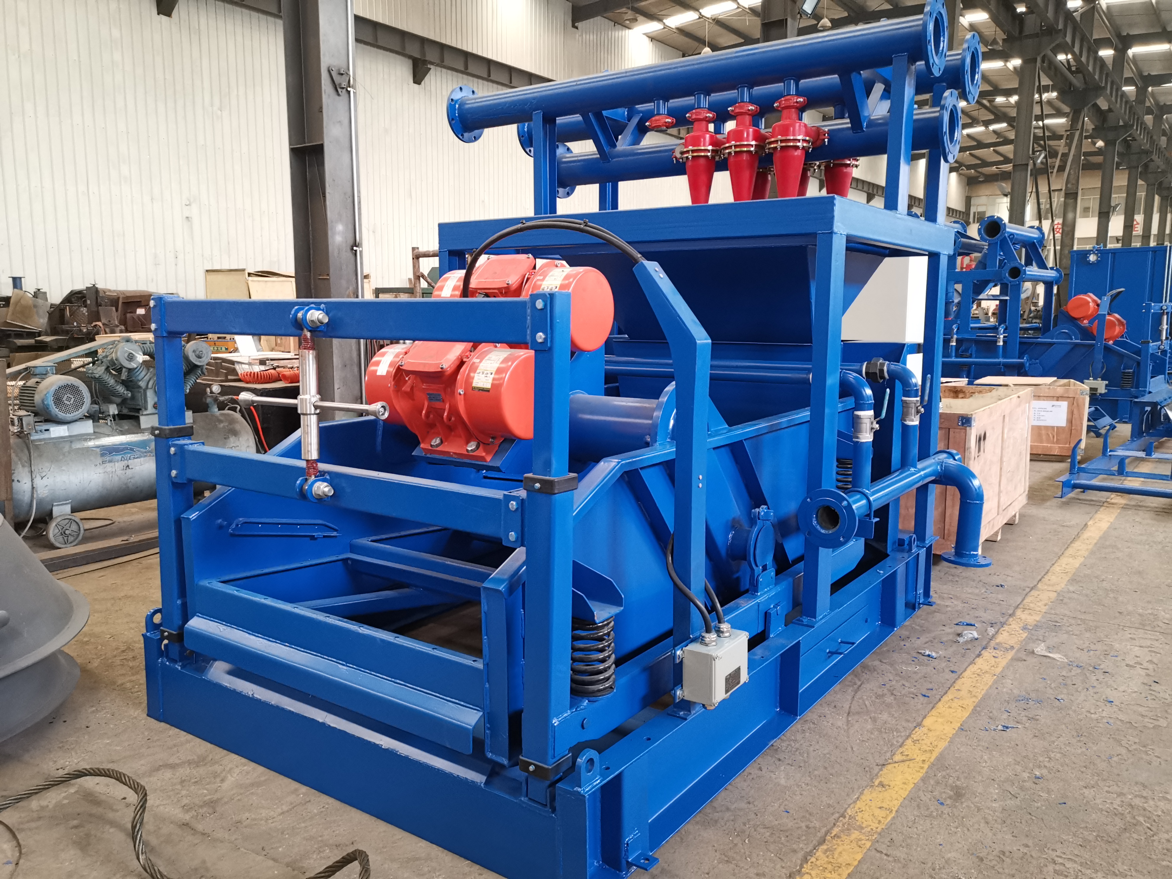 科迅油基泥漿不落地系統(tǒng)處理過程分享