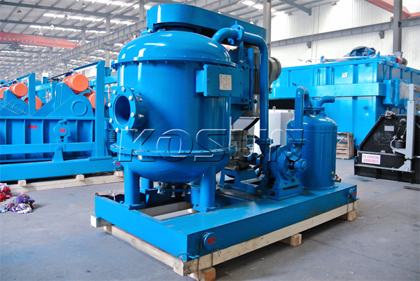 真空除氣器處理氣浸鉆井液