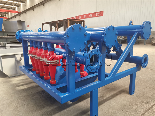 鉆井液處理設備:除砂旋流器和除泥旋流器裝置