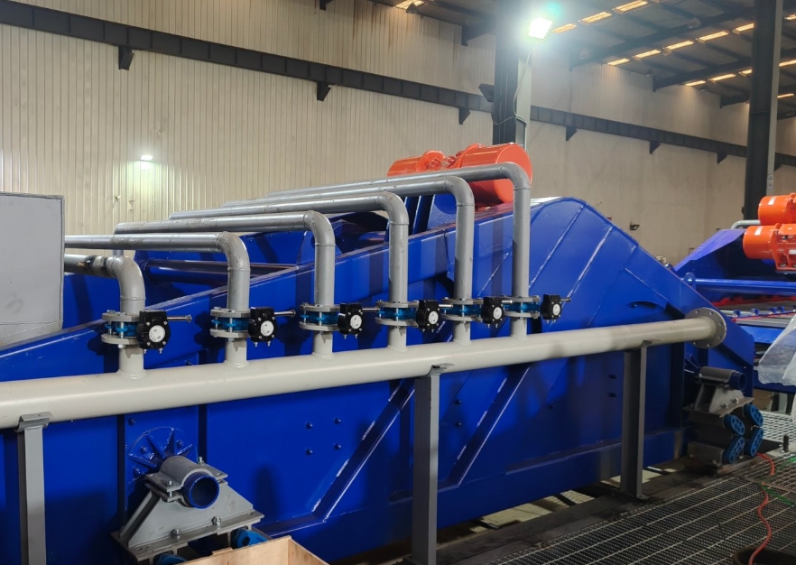 ?LS1850振動(dòng)篩加噴淋系統(tǒng)的作用及處理效果有哪些呢？